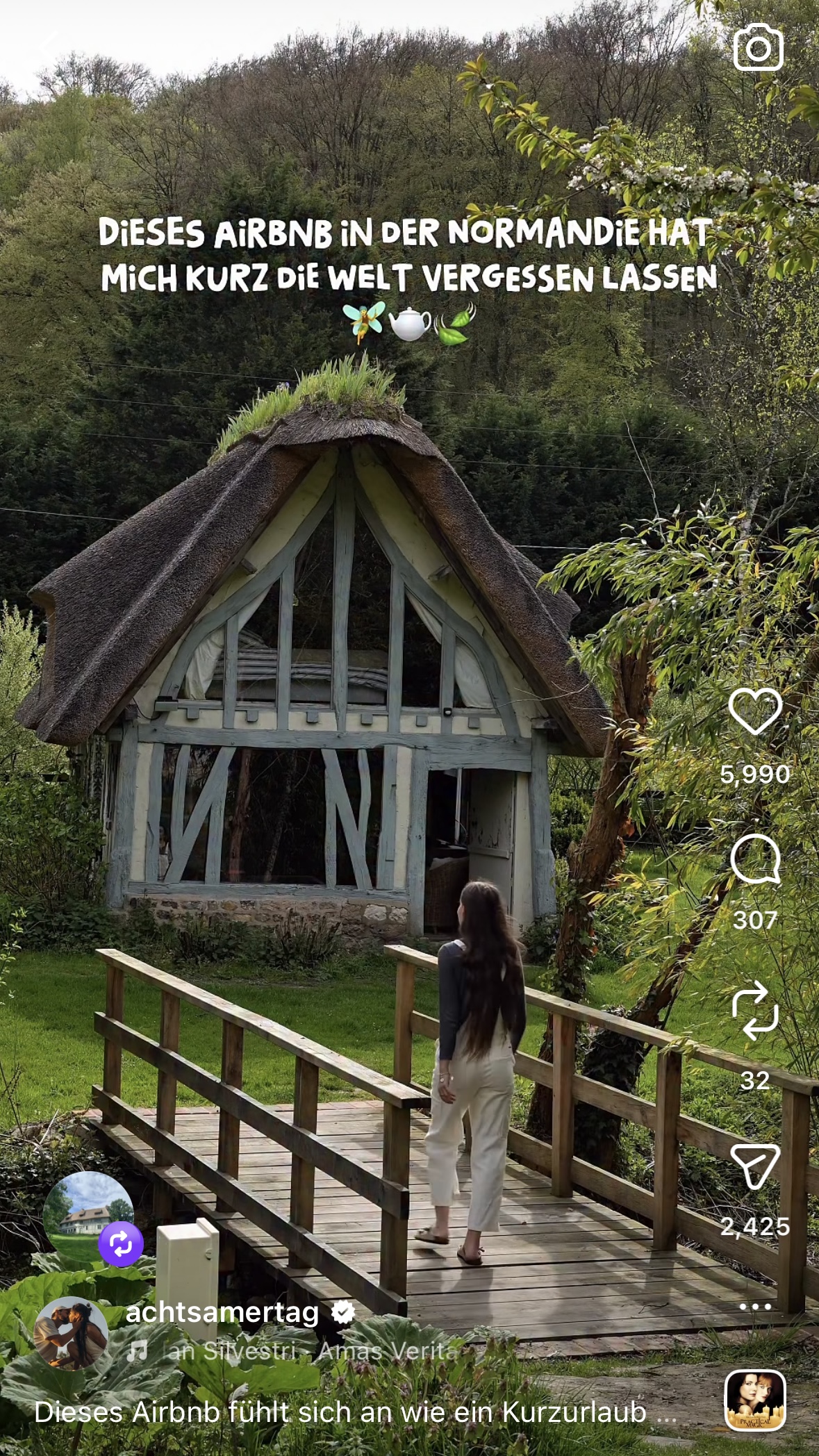 Fairy-Tale Stay Normandie — Reel campaign
